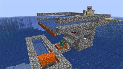 Iron golems get stuck in the water stream. How fix? : r/Minecraft