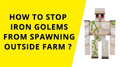 Iron golems spawning outside farm. Things To Know About Iron golems spawning outside farm. 