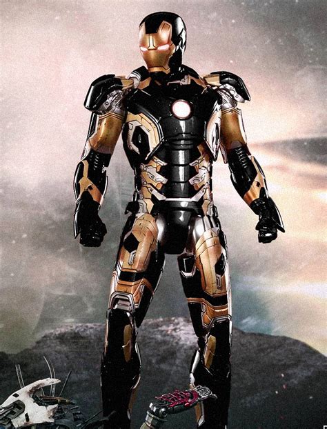 Iron man's armor. The Mark VII Iron Man Armor was Tony Stark's seventh Iron Man suit and the first designed for automatic deployment and assembly, with extensive flight and weapons upgrades. It was notably used by Stark in 2012 to fight the Chitauri invasion during the Battle of New York. During the Attack on the Helicarrier, in which Loki … 