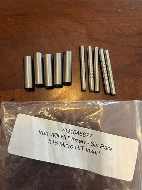 IronWill HIT Inserts - Help! Archery Talk Forum