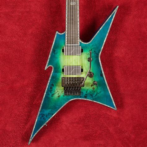 Ironbird Extreme Exotic with Floyd Rose Cyan Blue