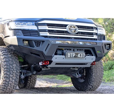 The Ironman 4x4 Raid series front bumper uses our two-stage attachment design, connecting the winch cradle directly to the chassis for the most robust possible recovery platform. Alternative one-piece bumpers pull from the bumper shell, causing twisting and potential deformation to the steel bumper and vehicle. In addition, the frame-mounted .... 