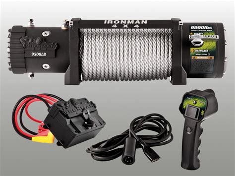 MONSTER WINCH 9500LBS 12v Electric (Steel Cable) Engineered to be the most reliable winch on the market. The Ironman 4x4 Monster winch collection has ... Read More. $599.00. $539.10 with discount code MD24.