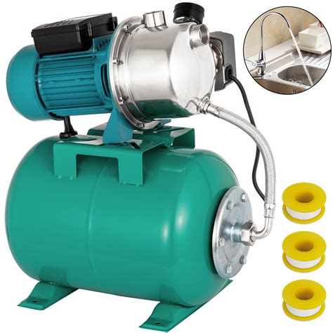 Irrigation pump for sprinkler system.  1 HP Shallow Well Jet Pump, AC 115/...