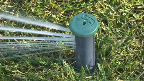 Irrigreen sprinkler. Without clean water, the filters in your Irrigreen Sprinklers can acquire excessive amounts of debris and restrict or prevent watering. I f you have particularly dirty water (well or canal water), installing a 100 Mesh (150 micron) filter with your system is required. If you need more information on well systems and Irrigreen. 