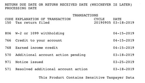 As a tax return is processed, there are transaction codes added to it to indicate changes. These transaction codes are three digits long. They are used to identify a transaction being processed and to maintain a history of actions posted to a taxpayer’s account on the Master File. For example Transaction Code (TC) 014 notes an address change ...