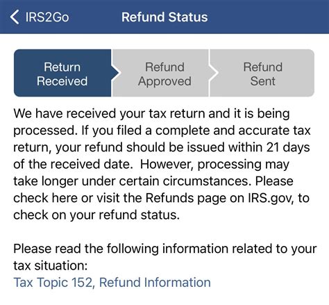 Irs accepted return but not approved. Ronda Lee. Updated February 3, 2024 · 3 min read. The IRS typically tells taxpayers it will take 21 days to receive their refund after filing. However, that time frame can be shortened to two ... 