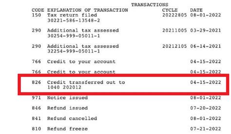 Irs code 826 credit transferred out. Things To Know About Irs code 826 credit transferred out. 