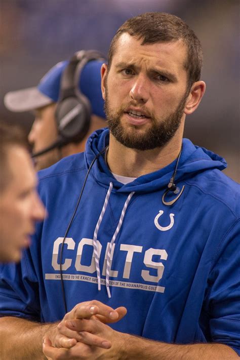 Is Andrew Luck sick or he just look like that now?