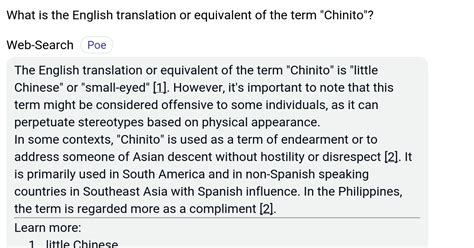 Is Chinito a Racist Word? SpaceBattles