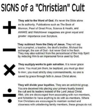 Is Christianity a cult? - Signs of the Times