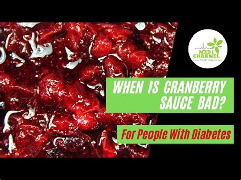 Is Cranberry Sauce Good for Diabetics? - MediChannel