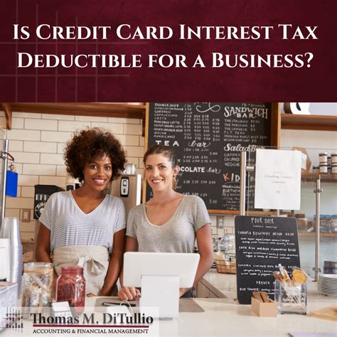 Is Credit Card Interest Tax Deductible for a Business?