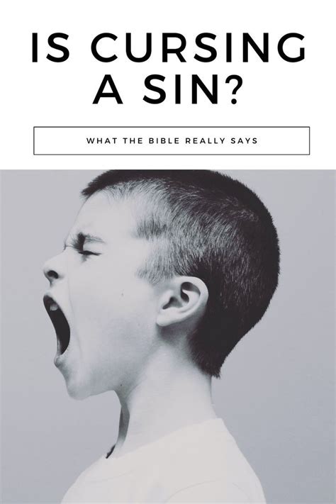 Is Cursing Really a Sin according to the Bible?