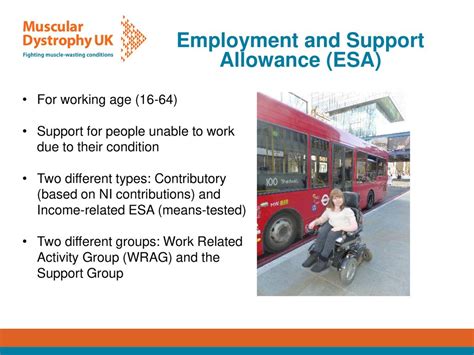 Is ESA Support Group Means Tested or Not - Benefits and Work