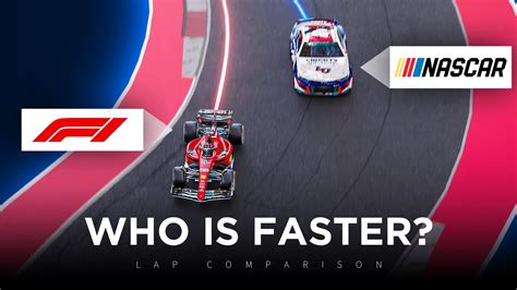 Is F1 faster than NASCAR