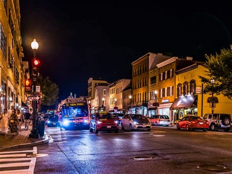Is Georgetown safe at night