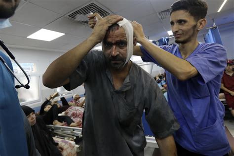 Is Hamas hiding in Gaza’s main hospital? Israel’s claim is now a focal point in a dayslong stalemate