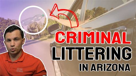 Is Littering a Criminal Offense in Arizona? - AZ Defenders