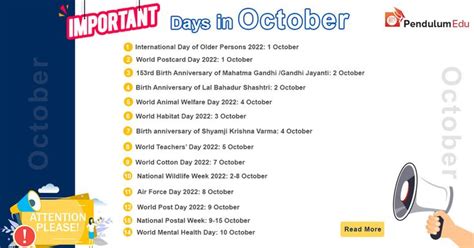 Is October 29 an important day