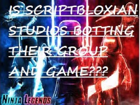 Is Scriptbloxian Studios Botting their Group? - YouTube