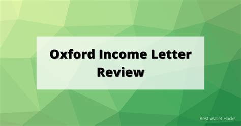 Is The Oxford Income Letter Legit? - Local San Jose News