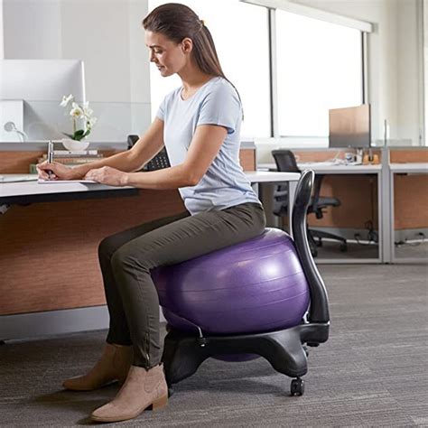 Is Using an Exercise Ball as an Office Chair a Good …