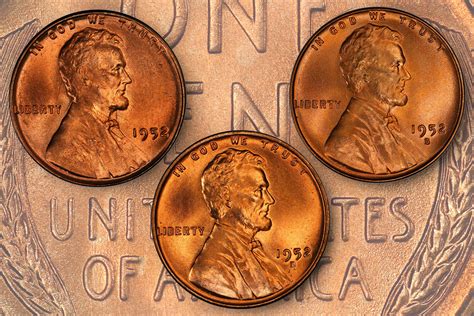The original 1952 wheat penny was minted in Philadelphia and contained no mint mark. The other two 1952 Wheat Pennies, the 1952-D Wheat Penny and the 1952-S Wheat Penny can be determined by the lettering underneath the date based on the location it was minted. The 1952-D wheat penny has a “D” located under 1952, while the 1952-S Wheat Penny ... . 