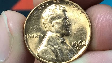 Is a 1968 s penny worth anything. The only cent considered to be of worse minting was the 1968 cents. ... Each penny is currently worth around $0.02 in copper melt value. Only in uncirculated form may these coins be sold for a premium. In uncirculated form with a grade of MS-63RB, the 1967 penny without a mint mark is worth about $0.20. 