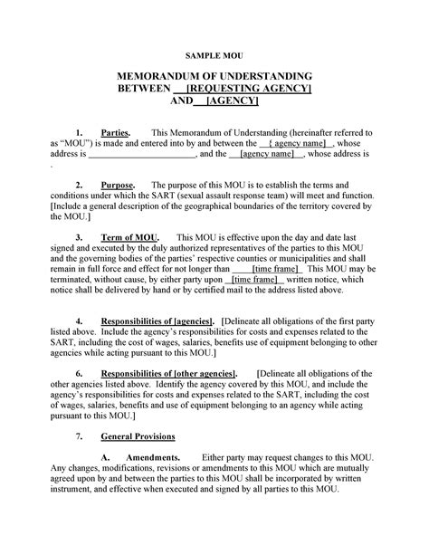 Is a memorandum of understanding a contract. Before deciding to write a memorandum of understanding with another party, make sure you know what it is—a formal document outlining a bilateral agreement sample between two parties, showing a framework for them to work with together but generally lacking the legal and binding features of a written contract. Step 2: Discuss The Problem. 