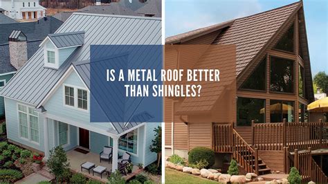 Is a metal roof cheaper than shingles. Jun 23, 2023 · CON: Metal roofs are expensive. The many years of service that a metal roof promises come at a high cost. This material can run from $120 to $900 per 100 square feet (or one “square” of ... 