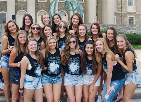 3. Every Greek woman is proud of her letters Here are the top 50 sororities in america as ranked by our readers. COMMENT below what you think of these rankings from our readers! 1) Alpha Omicron Pi ~ AOΠ 2) Sigma Delta Tau – ΣΔΤ 3) Gamma Phi Beta ~ ΓΦΒ ALSO READ 12 Thing Only Sorority Girls Understand 4) Sigma Kappa- ΣΚ 5) Alpha Phi ~ ΑΦ . 