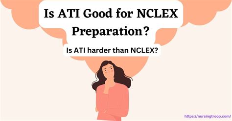 The material offered by ATI models content found on the NCLEX-RN. Most schools consider the ATI Predictor Test an indicator of potential success on the NCLEX-RN. Although ATI is used to predict a candidate's potential for passing the NCLEX, in my experience, nursing faculty and students alike believe the NCLEX-RN is harder than …. 