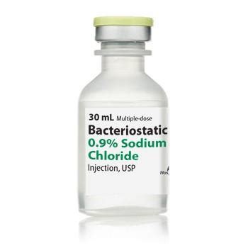 Chlorure de sodium 0,9 % injectable Hospira, Médical