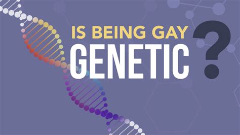 Is being gay genetic or environmental. In conclusion, the genetics of homosexuality are complex and multi-faceted. While genetics can play a role in sexual orientation, environmental factors and personal experiences also shape an ... 