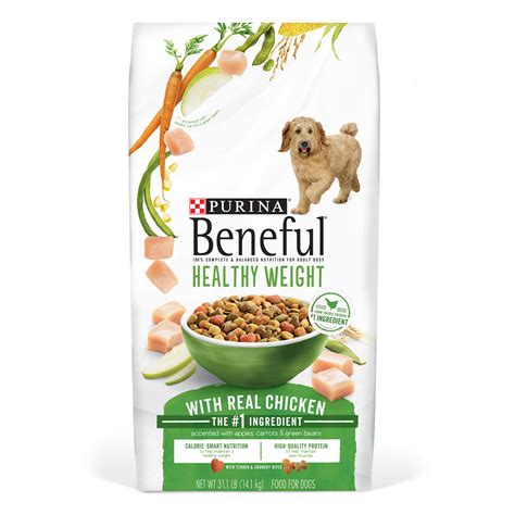 Is beneful good for dogs. 4 1/4 - 5 1/4. Over 100 lbs. 5 1/4 + 1/3 for each 10 lbs over 100 lbs. The recommended feeding amounts are based on using a standard 8 oz measuring cup. Most adult dogs can be fed once daily. However, when high activity or other factors create a higher feed intake, twice-a-day feeding is recommended. 