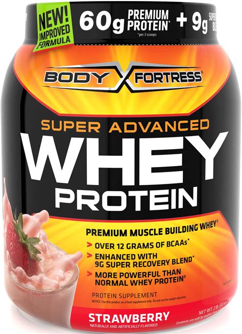 Is body fortress whey protein good. This is your body. It’s the only one you’ve got, so give it the best with Body Fortress 100% Premium Whey Protein Powder. Not only does this no-nonsense formula offer 30 grams of protein and 6 grams of BCAAs (per scoop) to help dedicated athletes train harder and recover faster, but it supports daily immunity with vitamins C & D plus Zinc. Enjoy the creamy, delicious flavor of 100% Whey as ... 