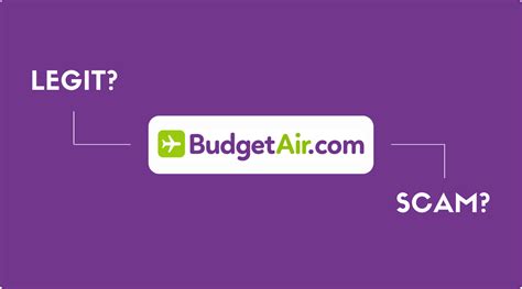 BudgetAir.com, home of the travel site Budget Air, claims to help users find, compare, and book airfare from a wide range of airlines, as well as helping them find rental cars and hotels in your travel destination. Many people wonder if websites like BudgetAir.com are legit. . 