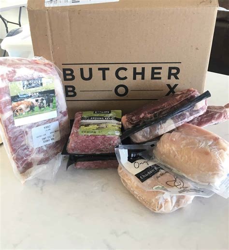 Is butcher box a good deal. Classic Box: $169/month, 9-14 lbs meat; Big Box: $306/month, 18-26 lbs meat; The prices shown are starting prices because you always have the option to add extras which increase the price. The price works out to about $5 – $7 per meat serving. This is a good deal for such high-quality meat and hard to beat at stores for the same quality. 