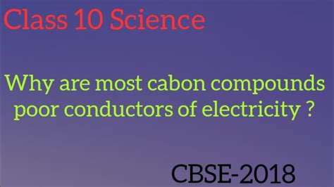 Is carbon a conductor.  Carbon is a poor conductor of electricity.  Why ...