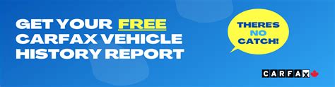 Is carfax free. Nov 29, 2023 · How to get free CARFAX vehicle history reports? There are 3 easy ways to get free CARFAX vehicle history reports: 1. Check Used Car Listings on CARFAX.com, AutoTrader.com, or Cars.com. Vehicles listed on these websites can include free CARFAX reports. 2. 