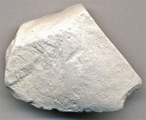 Chalk is a soft, fine-grained, easily pulverized variety of limestone composed of the shells of minute marine organisms. It is composed of calcium carbonate, silica, clay minerals, and other substances in small amounts. Learn more about its origin, uses, and properties from Britannica.