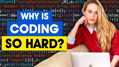Is coding hard to learn. Sep 14, 2022 ... Your browser can't play this video. Learn more · Open App. Is coding actually hard to learn?!. 17K views · 1 year ago ...more ... 