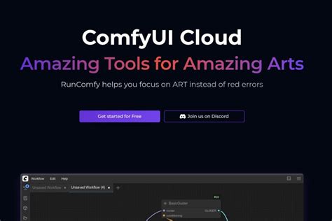 Is comfyui free.  40+ AI tools, no GPU required — everything runs in the clo...