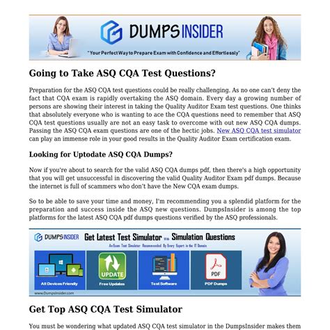 Is cqa test app necessary.  May 4, 2021 · Comprehensive article about all things related to ...
