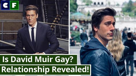 Jun 18, 2020 - Rumors about David Muir being gay started when someone was rumored to be his boyfriend. But at the same time, Kate Dries came out as his girlfriend.. 