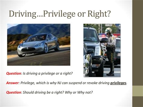 Is driving a privilege or a right? - Answers