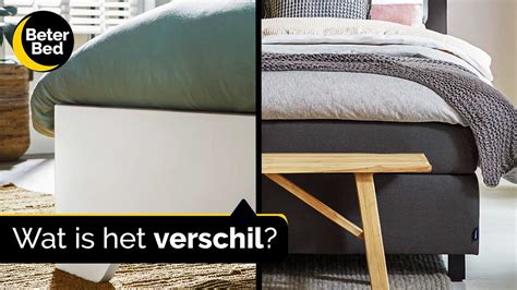 Is een boxspring of een bedframe beter