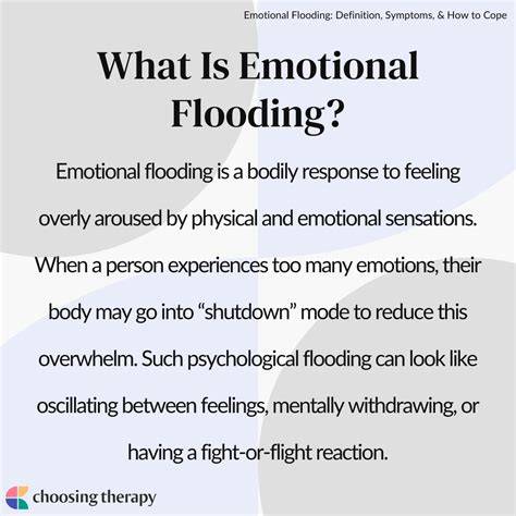 Is emotional flooding a trauma response