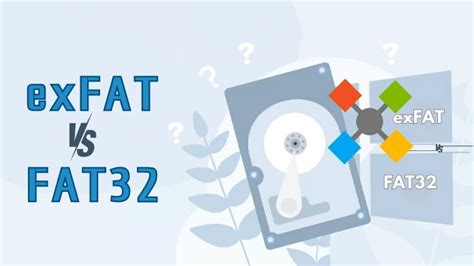Is exfat compatible with fat32.  If you need maximum device compatibility and your fi...